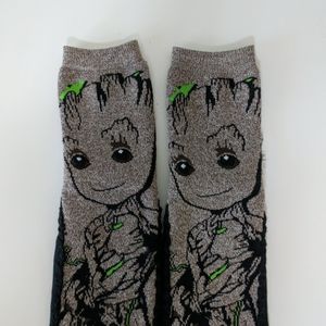 Guardians of the Galaxy Groot padded slipper socks